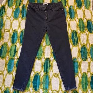 Madewell jeans 9” mid-rise skinny